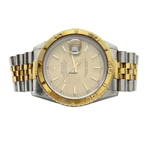 rolex datejust turn-o-graph oro e acciaio|datejust turn o graph thunderbird.